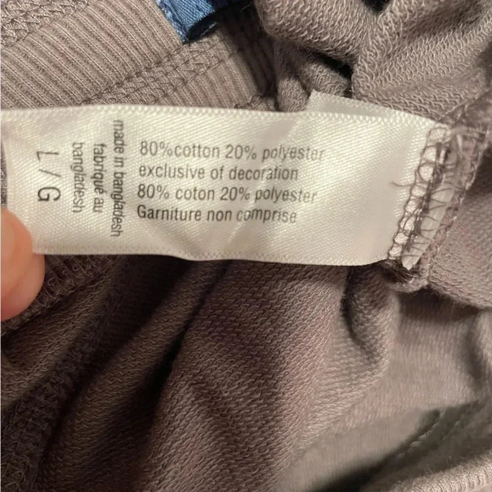 Tommy Bahama Navy Gray Pull-On Jogger Sweatpants With Logo Men's Size Large - Picture 3 of 7